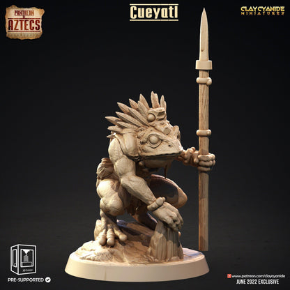 Cueyatl Mayan Miniature | Aztec Themed Campaign | 32mm Scale - Plague Miniatures