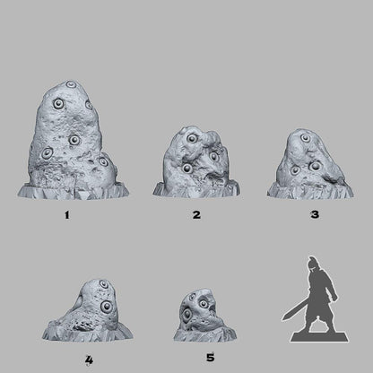 Curious Eye Stone Terrain Miniatures | Wargaming Terrain - Plague Miniatures