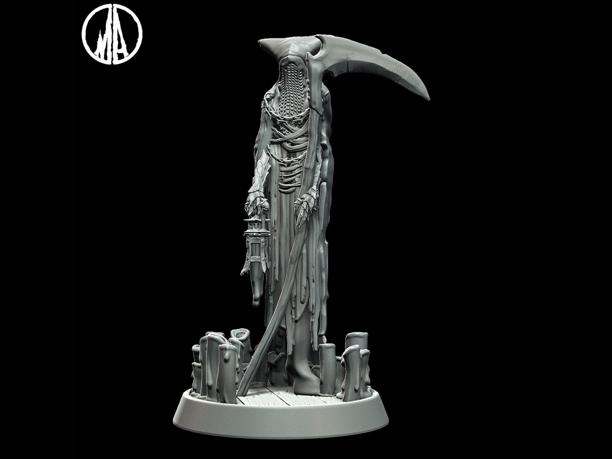 Cursed Wretch Miniature - 3 Poses - 28mm scale Tabletop gaming DnD Miniature Dungeons and Dragons dnd 5e - Plague Miniatures
