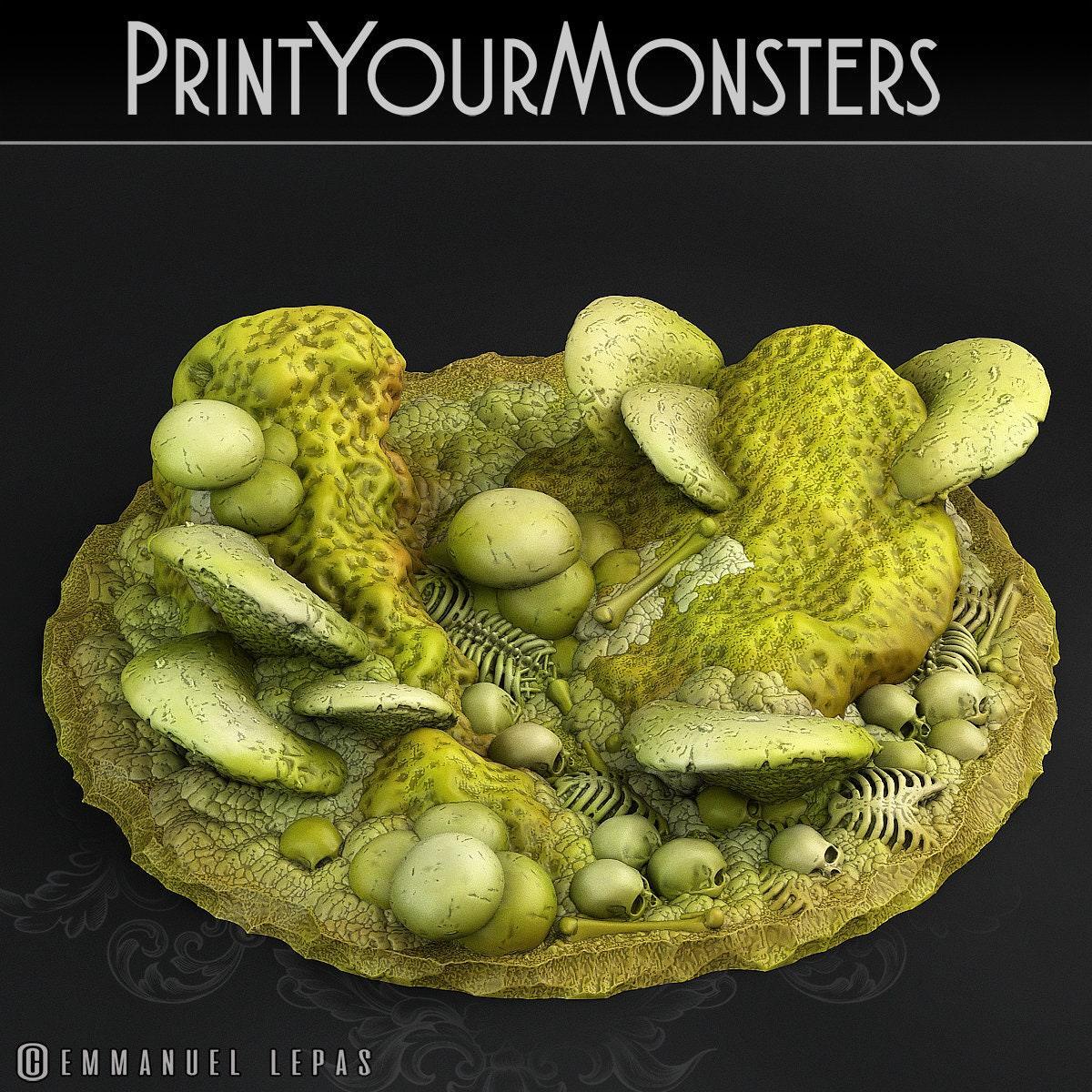 Dancing Toadstool Spider Miniature | Tabletop gaming | DnD Miniature | Dungeons and Dragons, DnD 5e monster miniature arachnid faerun - Plague Miniatures