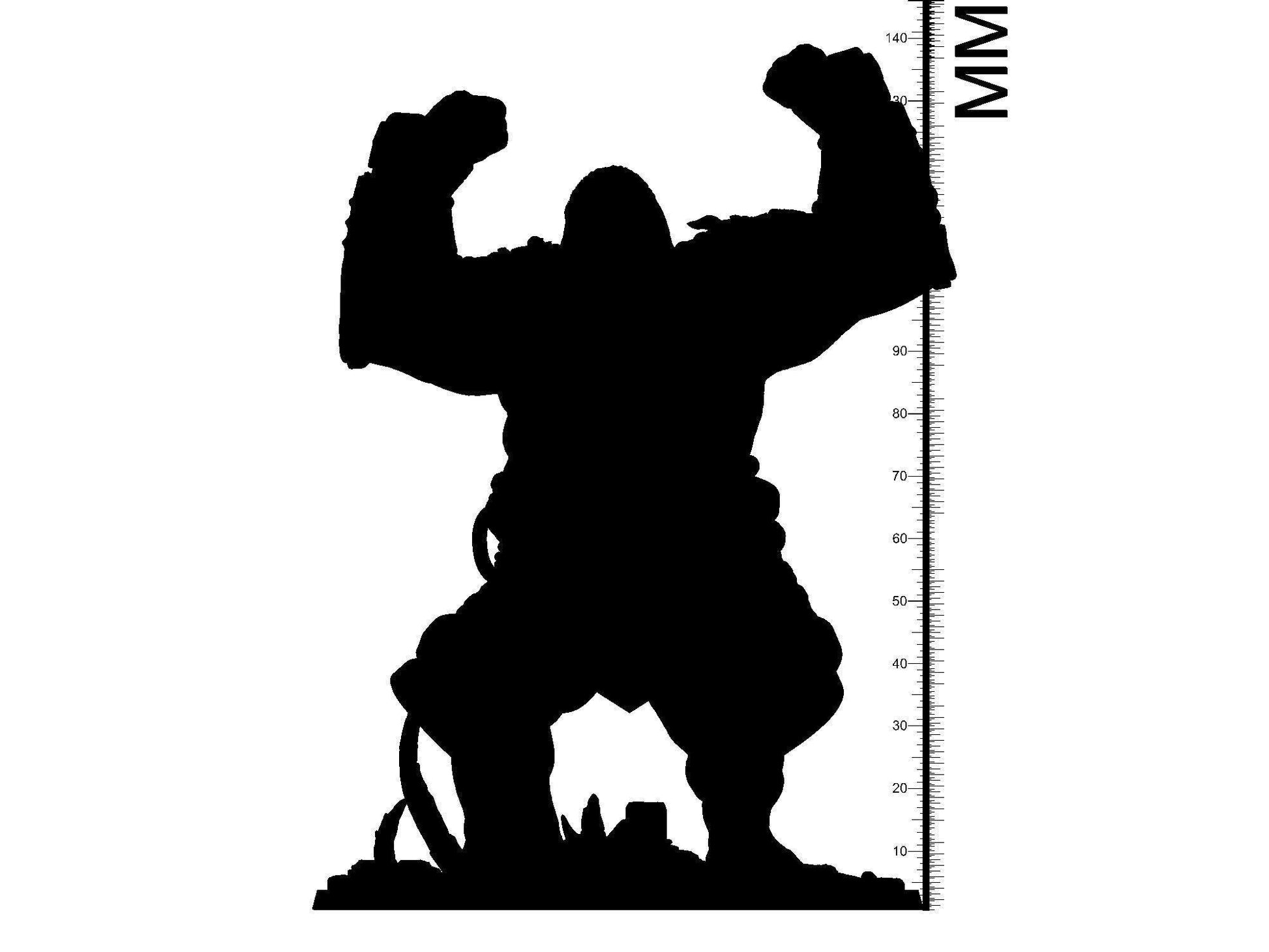 Dao Ming Tzu Ape Boss Monster Miniature | Sun Wukong Varana for Tabletop Adventures | 32mm Scale - Plague Miniatures