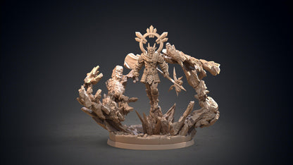 Dievas Baltic God miniature | Clay Cyanide | Baltic Mythology | Tabletop Gaming | DnD Miniature | Dungeons and Dragons, DnD 5e - Plague Miniatures shop for DnD Miniatures