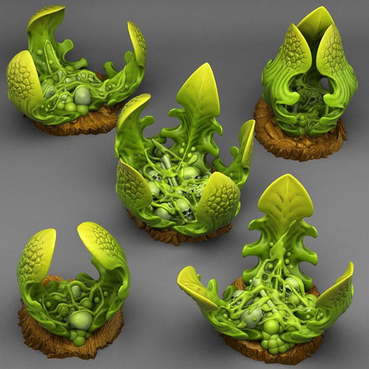 DnD Carnivorous Glue Plant Miniatures Wargaming Terrain | 28mm or 32mm scale gaming | Tabletop Scenery | Dungeons and Dragons, DnD terrain - Plague Miniatures shop for DnD Miniatures