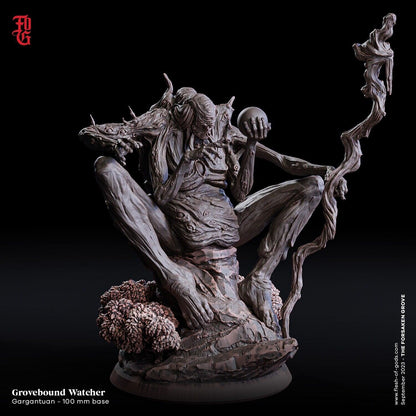 DnD Grove Sentinel Miniature Monster Miniature Large DnD Monster Watcher | 100mm Base - Plague Miniatures