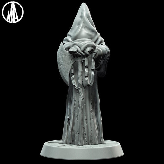 Dreadful Headsman Miniature | 3 Poses | 28mm scale Tabletop gaming DnD Miniature Dungeons and Dragons, executioner monster manual dnd 5e - Plague Miniatures shop for DnD Miniatures
