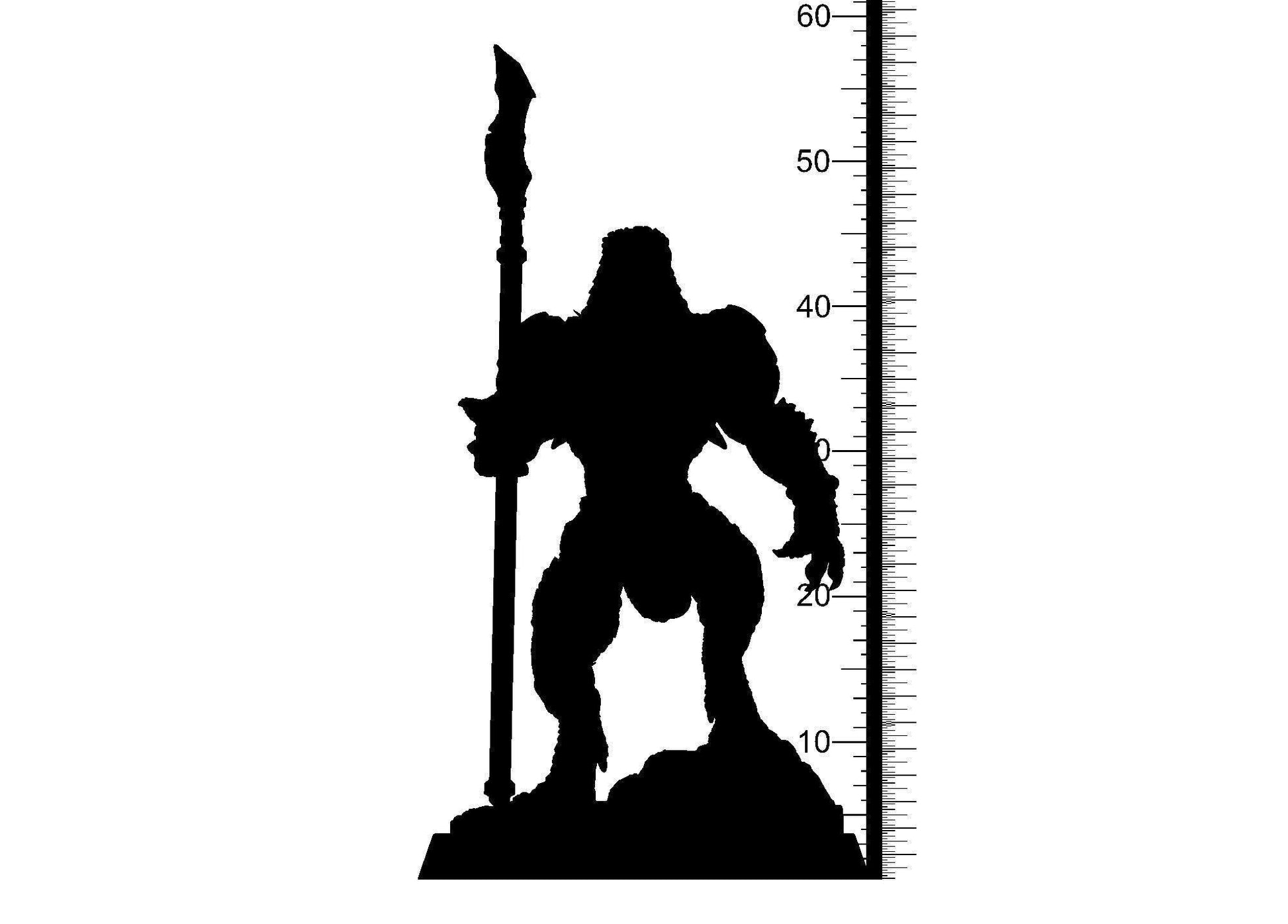 Enoch Yuan-Ti Warrior Miniature | Relentless Serpent Soldier | 32mm Scale - Plague Miniatures