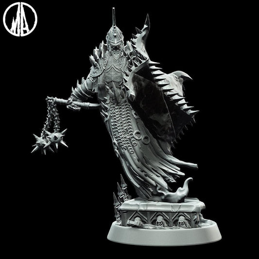 Fallen Crusader Miniature | 3 Poses | Pose B | 28mm scale Tabletop gaming DnD Miniature Dungeons and Dragons,dnd fiend dnd 5e - Plague Miniatures shop for DnD Miniatures