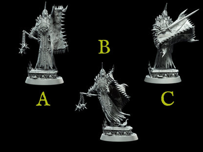Fallen Crusader Miniature | 3 Poses | Pose B | 28mm scale Tabletop gaming DnD Miniature Dungeons and Dragons,dnd fiend dnd 5e - Plague Miniatures