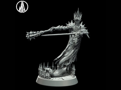 Fallen Wraithlord Miniature Ghoul miniature- 3 Poses - 28mm scale Tabletop gaming DnD Miniature Dungeons and Dragons,dnd 5e - Plague Miniatures