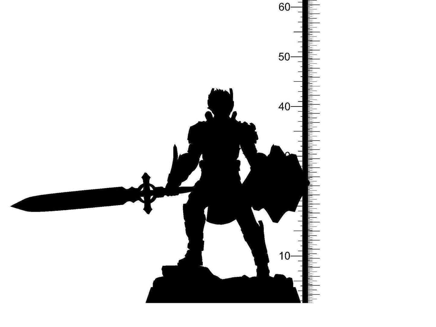 Finrodor Viseria's Noble Warrior Miniature |32mm Scale - Plague Miniatures