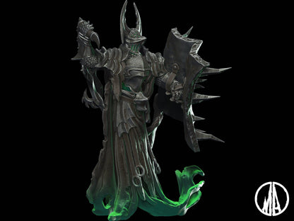 Forgotten Paladin Miniature 28mm scale Tabletop gaming DnD Miniature Dungeons and Dragons dnd 5e dungeon master gift demon - Plague Miniatures