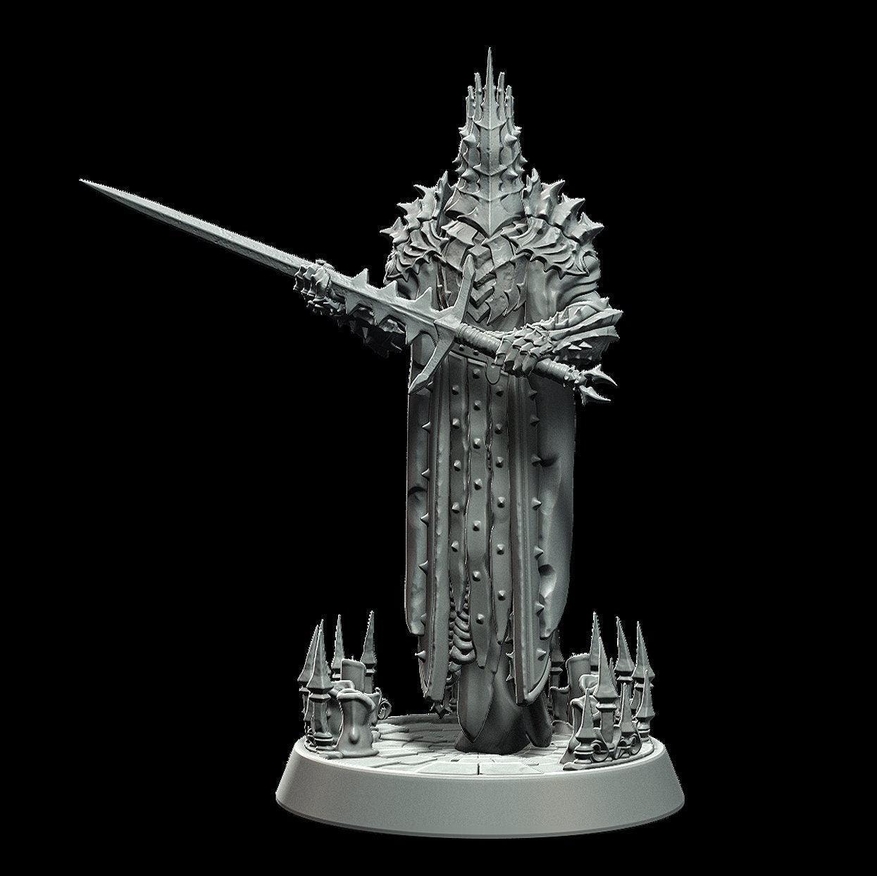 Forsaken Duke Miniature Skeleton Miniature - 3 Poses - 28mm scale Tabl ...