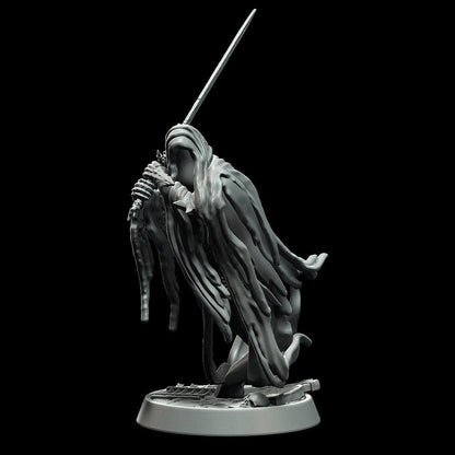 Forsaken Soul Miniature ghoul miniature - 3 Poses - 28mm scale Tabletop gaming DnD Miniature Dungeons and Dragons dnd 5e - Plague Miniatures