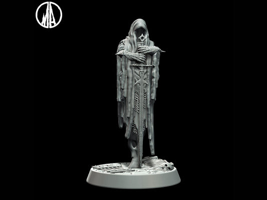 Forsaken Soul Miniature undead miniature - 3 Poses - 28mm scale Tabletop gaming DnD Miniature Dungeons and Dragons dnd 5e - Plague Miniatures