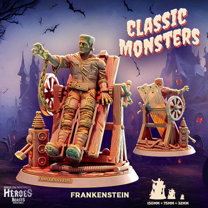 Frankenstein | Classic Monsters | Heroes & Beasts | DnD Miniature | Dungeons and DragonsDnD 5e Feature Film Theatre - Plague Miniatures