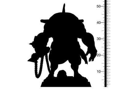 Frey, the Hammerhead Pirate Shark with a Harpoon Miniature | Nautical Adventure DnD Miniature | 32mm Scale - Plague Miniatures