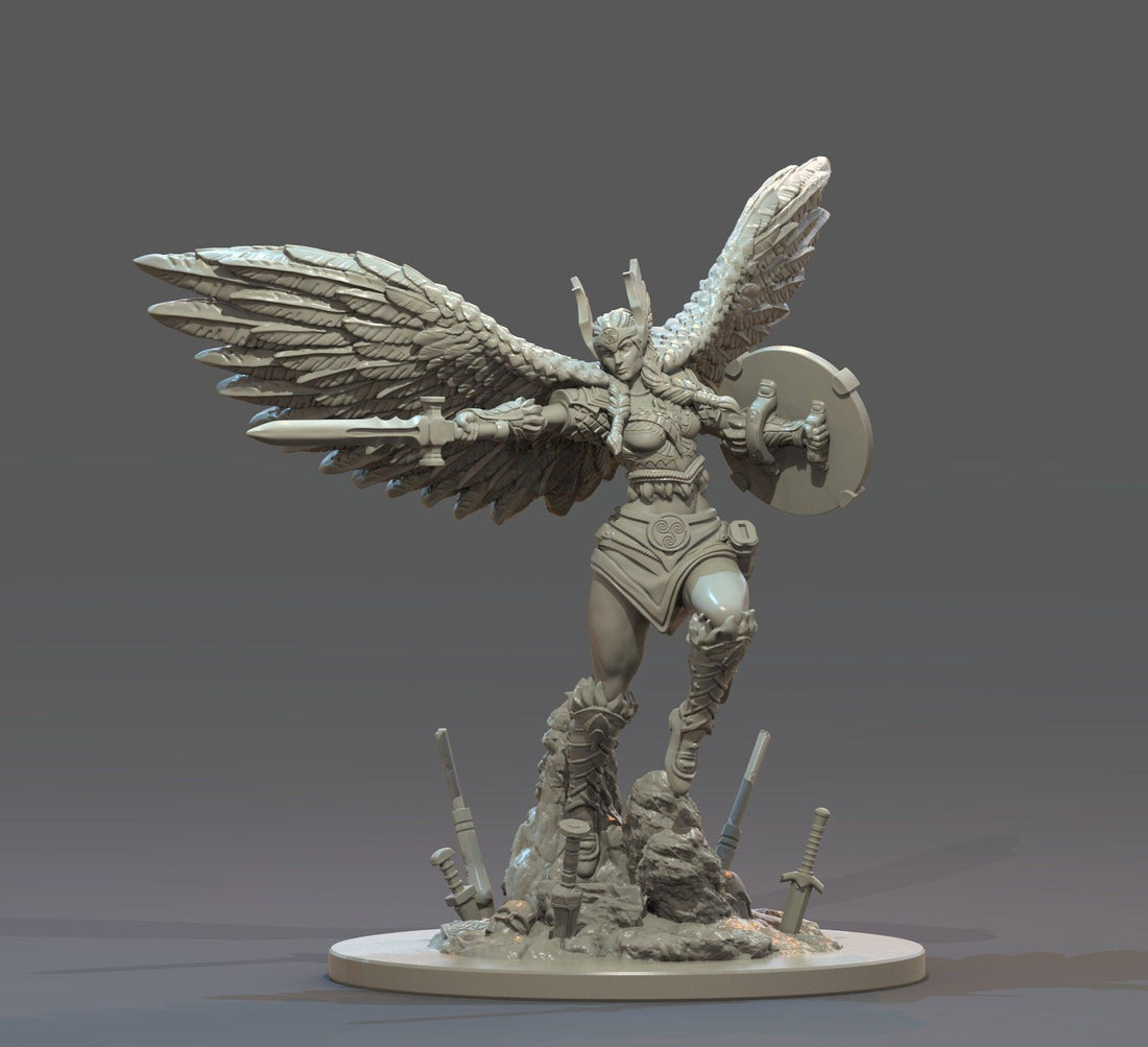 Freya Goddess Miniature | Norse Goddess for DnD 5e | 32mm Scale ...