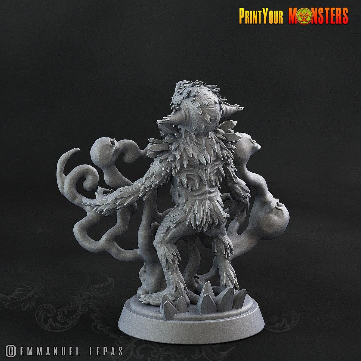 Frost Shaman Goblin Miniature | Icy Mystic of Everfrost Enchantment - Plague Miniatures