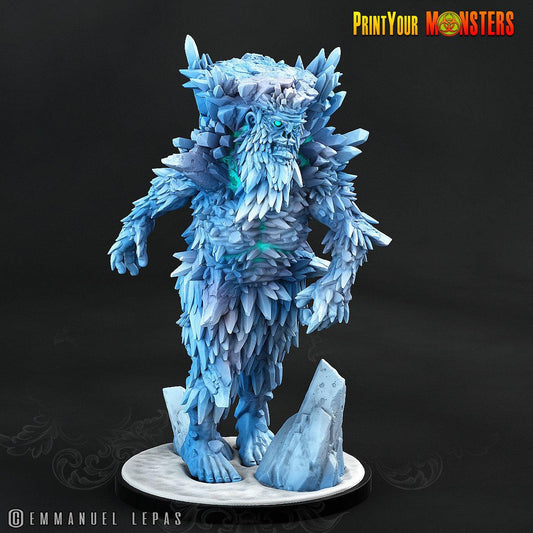 Frostwarden Frimasire Giant Miniature | Guardian of Everfrost Mountains - Plague Miniatures