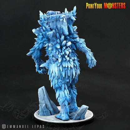 Frostwarden Frimasire Giant Miniature | Guardian of Everfrost Mountains - Plague Miniatures