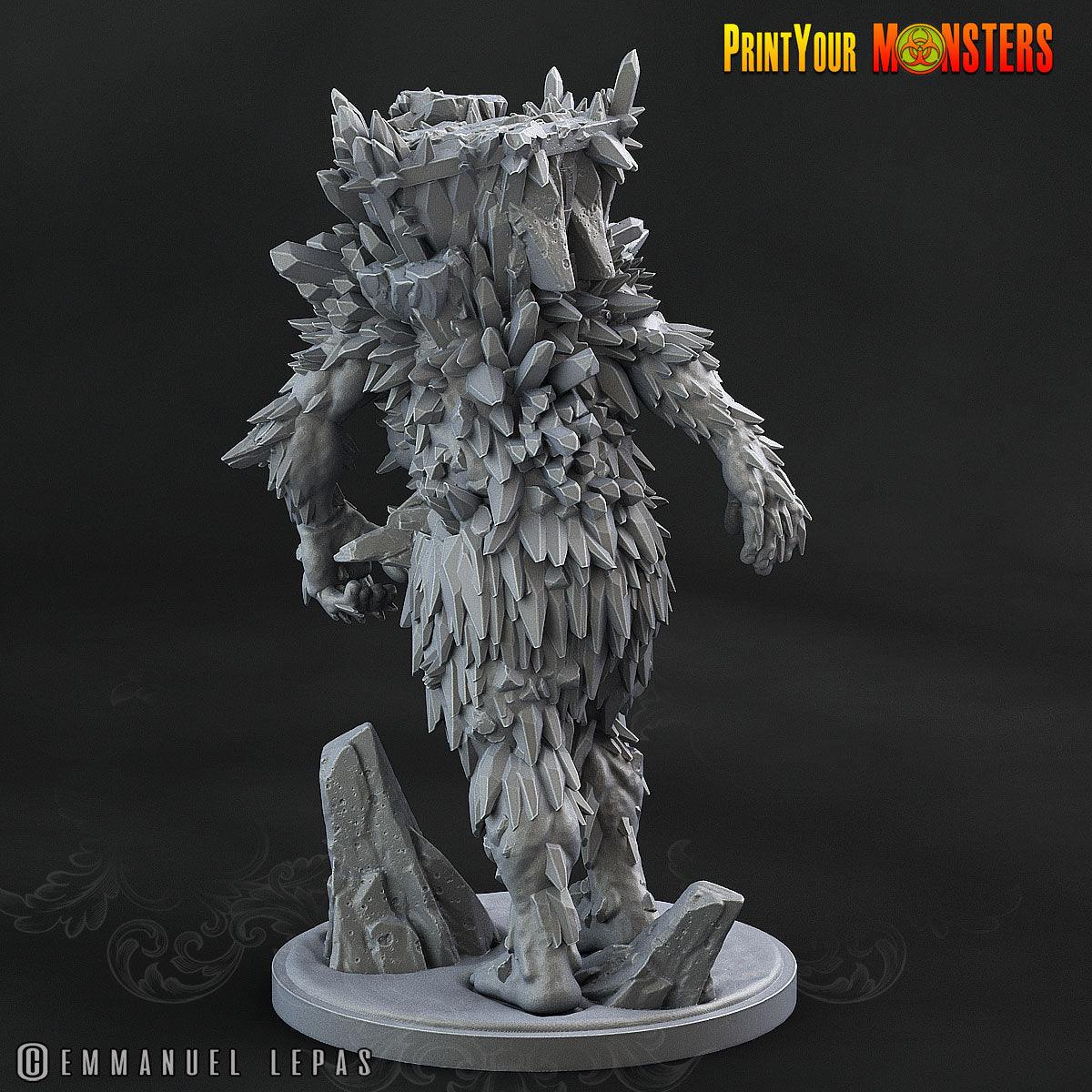 Frostwarden Frimasire Giant Miniature | Guardian of Everfrost Mountains - Plague Miniatures