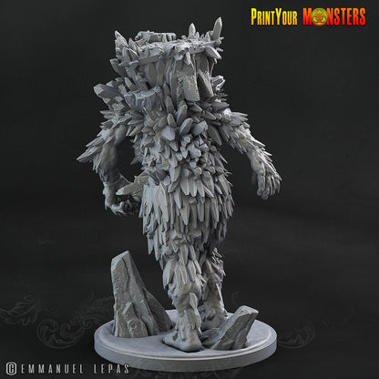 Frostwarden Frimasire Giant Miniature | Guardian of Everfrost Mountains - Plague Miniatures