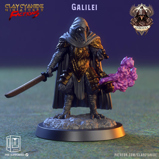 Galilei Kenku Miniature | DnD 5e | Dungeons and Dragons Avian Collectible | 32mm Scale - Plague Miniatures