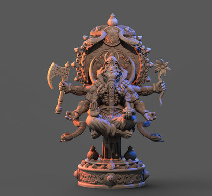 Ganesha Hindu God miniature Ganapati | Tabletop Gaming | DnD Miniature | Dungeons and Dragons DnD 5e | Hindu figurine - Plague Miniatures