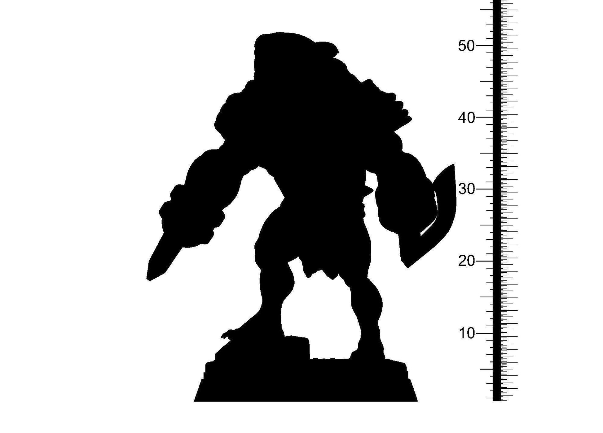 Gene, the Pirate Shark with a Shank and Modified Weapon Miniature | Sneak Attack DnD Miniature | Pirate 32mm Scale - Plague Miniatures