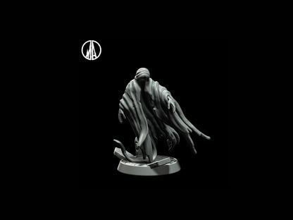 Ghost Miniature Ghoul miniature undead miniature - 5 Poses - 28mm scale Tabletop gaming DnD Miniature Dungeons and Dragons,dnd 5e - Plague Miniatures