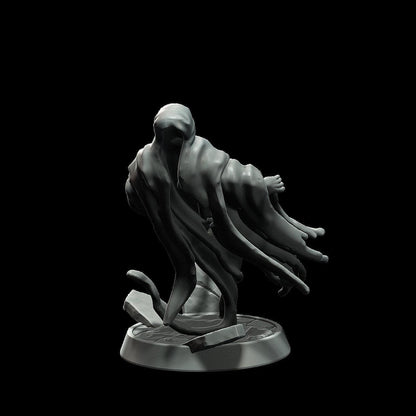 Ghost Miniature monster miniature - 5 Poses - 28mm scale Tabletop gaming DnD Miniature Dungeons and Dragons, miniature, dnd 5e wargaming - Plague Miniatures