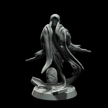 Ghost Miniature monster miniature - 5 Poses - 28mm scale Tabletop gaming DnD Miniature Dungeons and Dragons, miniature, dnd 5e wargaming - Plague Miniatures