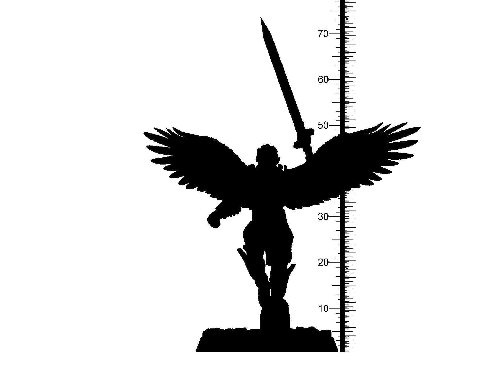 Gilthorin Viseria's Noble Warrior Miniature | 32mm Scale - Plague Miniatures