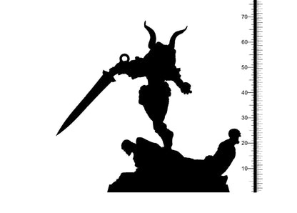 Giltine Death Goddess Miniature | Morbid Elegance for Tabletop Adventures | 32mm Scale - Plague Miniatures