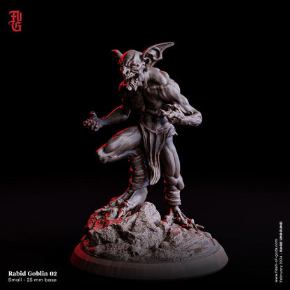 Goblin Miniature Monster Miniature | Goblin Creature for Tabletop Games | 32mm Scale - Plague Miniatures