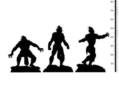 Goblinoid Miniature | Ethiopian Bouda Figurine | 32mm Scale - Plague Miniatures