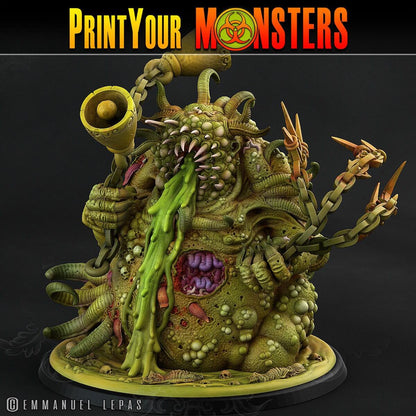 Great Plague Bringer Miniature | Print Your Monsters | Tabletop gaming | DnD Miniature | Dungeons and Dragons, dnd 5e plague miniature - Plague Miniatures shop for DnD Miniatures