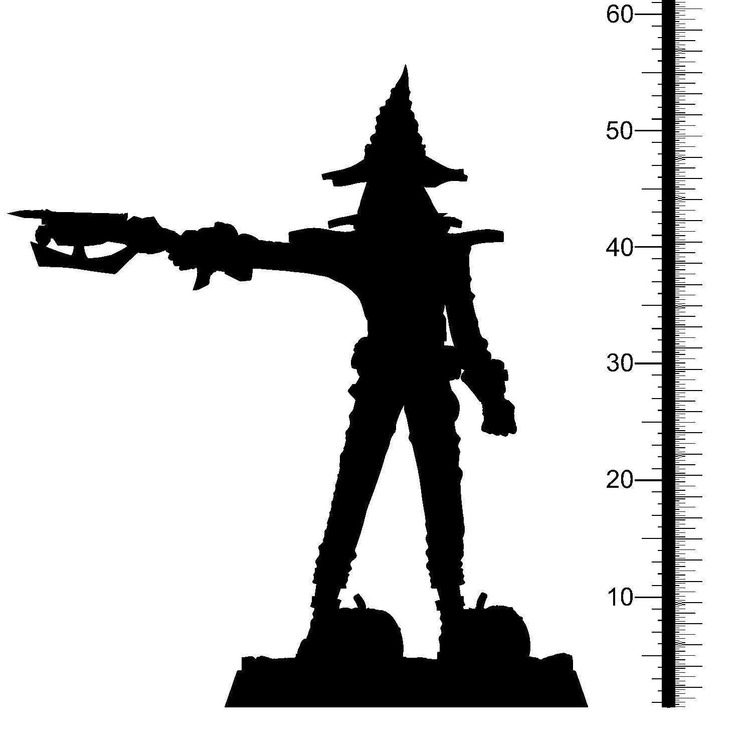 Grimroot Halloween Miniature | Spine-Chilling Skeleton Figure for Tabletop Horror | 32mm Scale - Plague Miniatures