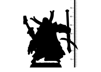 Gum-Gum Pandafolk Warrior Miniature | Lively Pandaren for Tabletop RPGs | 32mm Scale - Plague Miniatures