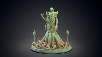 Hastur Miniature | Eldritch Horror Sculpture | 32mm Scale - Plague Miniatures