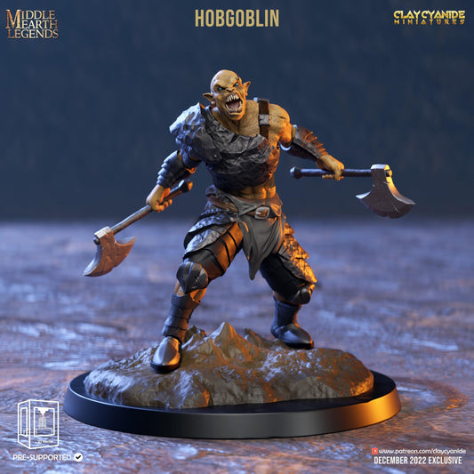 Hobgoblin Monster Miniature: A Terrifying Addition to Your Fantasy Tabletop Adventures | 32mm Scale - Plague Miniatures