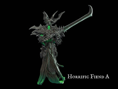 Horrific Fiend Miniature 28mm scale Tabletop gaming DnD Miniature Dungeons and Dragons dnd 5e dungeon master gift - Plague Miniatures