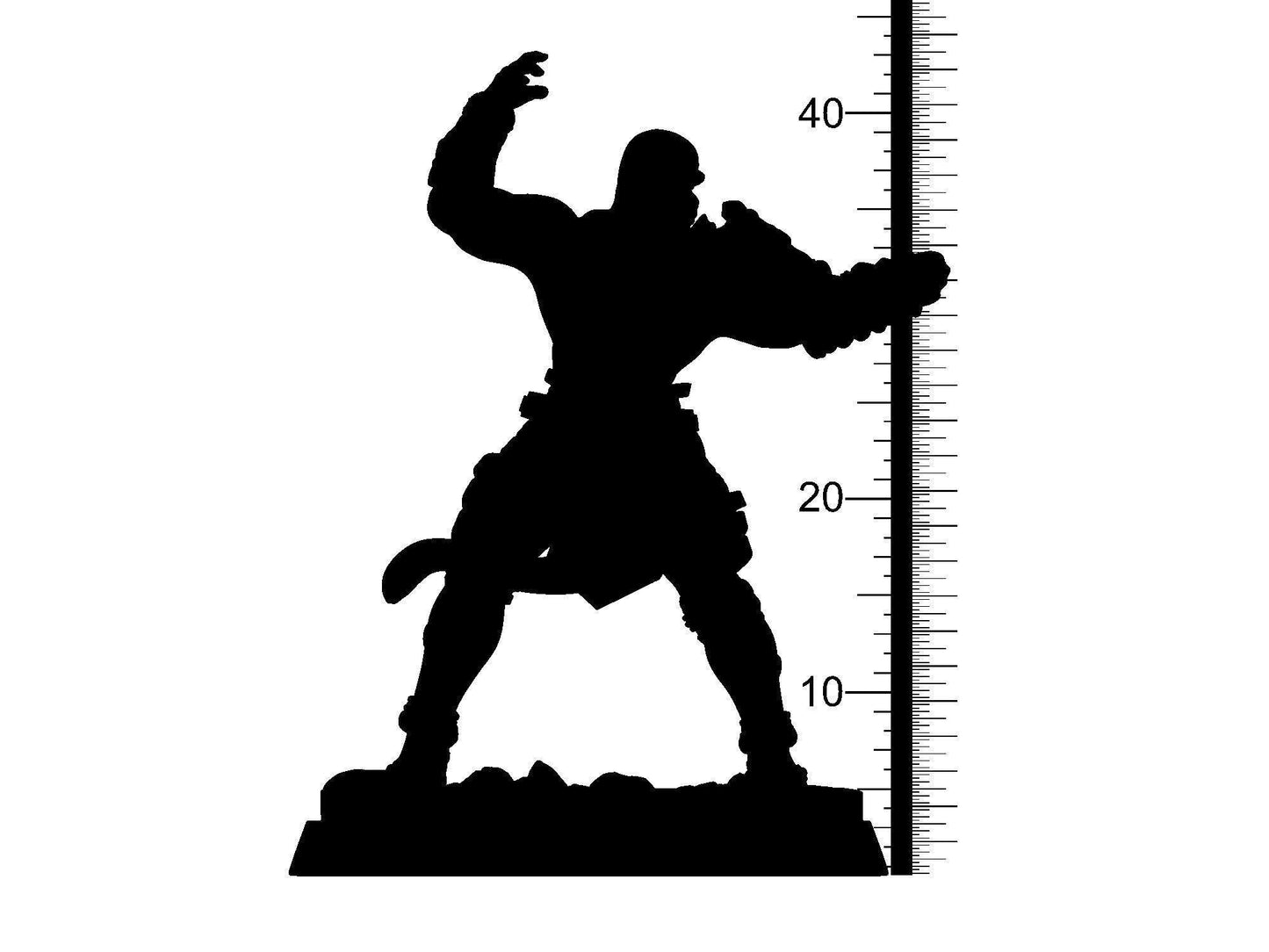 Hua Ze Lei Apefolk Miniature | Varana Figure for Tabletop Adventures | 32mm Scale - Plague Miniatures