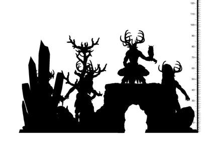 Ijiraq Monster Figure | DnD Miniature for Tabletop Gaming Adventures | 32mm Scale - Plague Miniatures