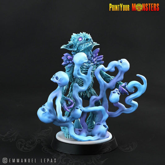 Frost Shaman Goblin Miniature | Icy Mystic of Everfrost Enchantment - Plague Miniatures