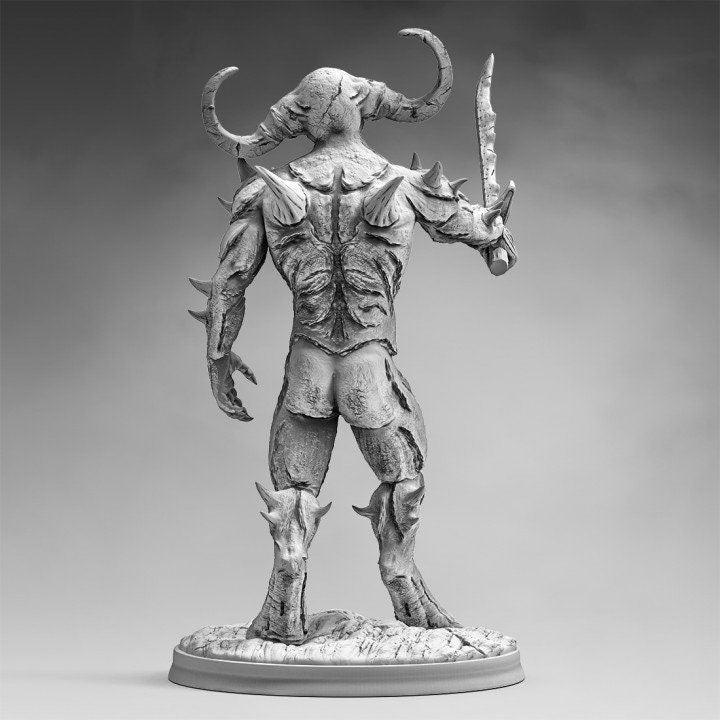 Mutant Soldier Infernal Soldier Miniature | Fiendish Legion Monstrosity - Plague Miniatures