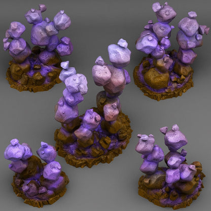 Zero Gravity Stone Terrain | Miniatures for Tabletop Wargaming - Plague Miniatures