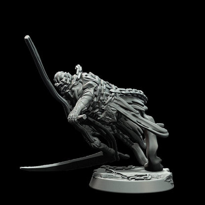 Imprisoned Soul Miniature skeleton miniature - 3 Poses - 28mm scale Tabletop gaming DnD Miniature Dungeons and Dragons, ttrpg dnd 5e - Plague Miniatures