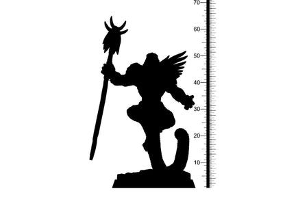 Ishmael Yuan-Ti Warrior Miniature | Stalwart Serpent Sentinel for DnD 5e | 32mm Scale - Plague Miniatures