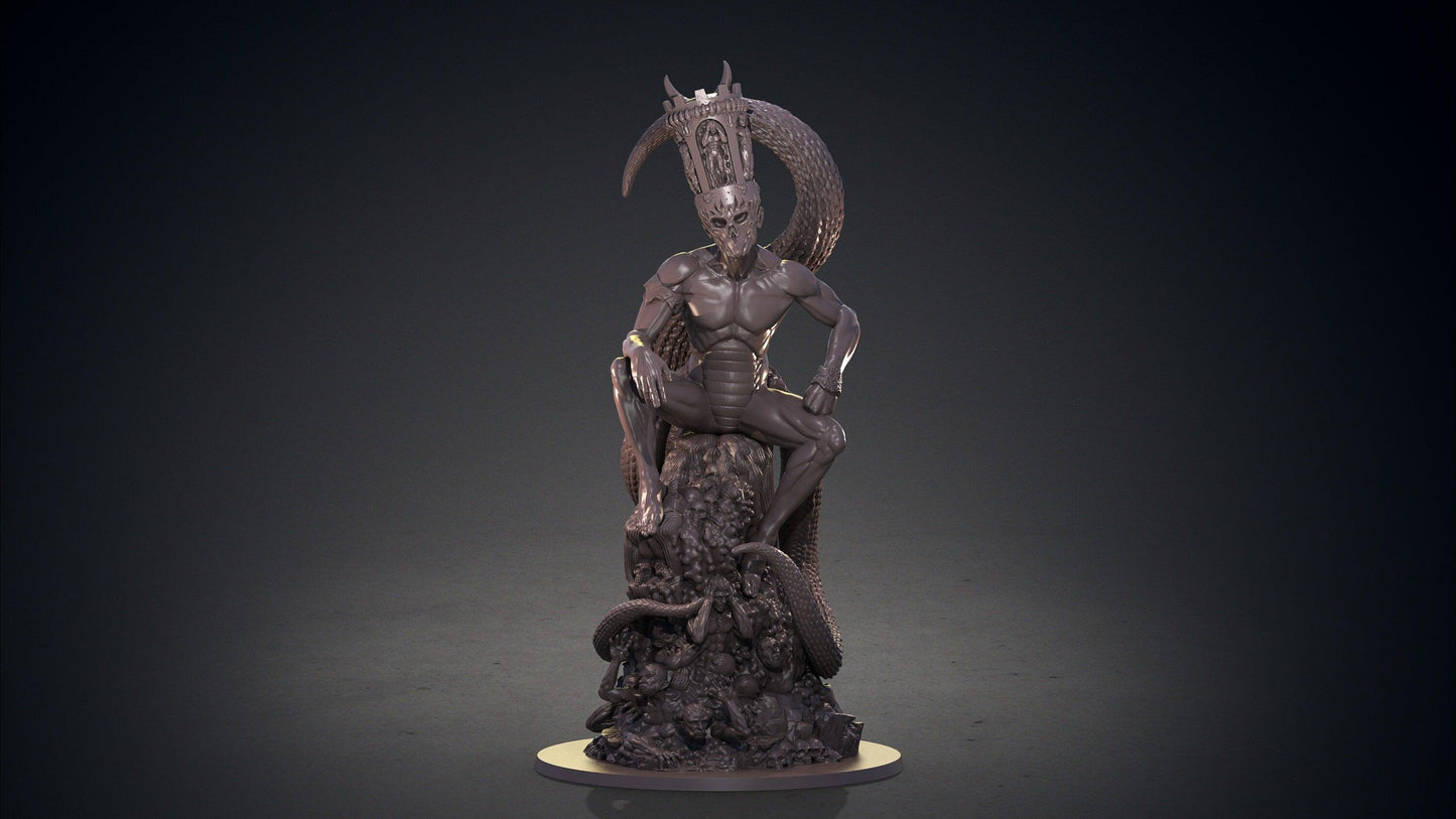 King Minos Miniature | Judge of the Damned | 32mm Scale - Plague Miniatures